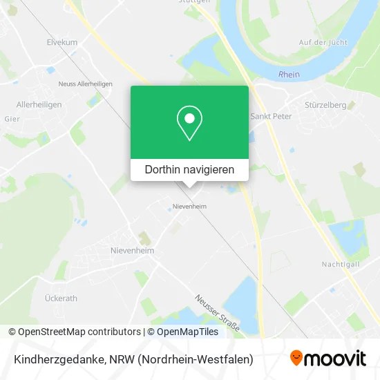 Kindherzgedanke Karte