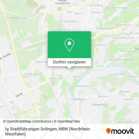 Ig Stadtführungen Solingen Karte