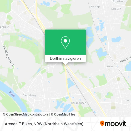 Arends E Bikes Karte