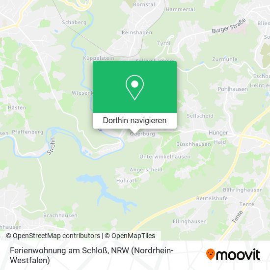 Ferienwohnung am Schloß Karte