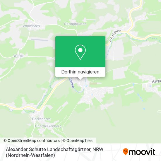 Alexander Schütte Landschaftsgärtner Karte
