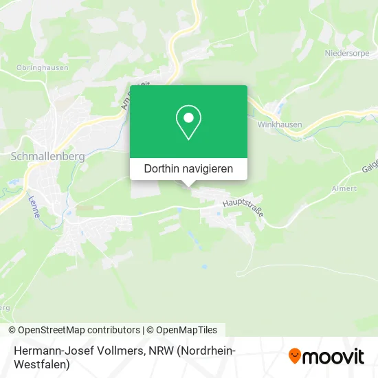 Hermann-Josef Vollmers Karte