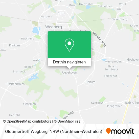 Oldtimertreff Wegberg Karte