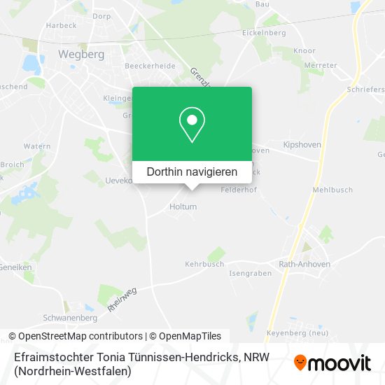 Efraimstochter Tonia Tünnissen-Hendricks Karte