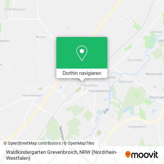 Waldkindergarten Grevenbroich Karte