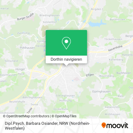 Dipl.Psych. Barbara Osiander Karte