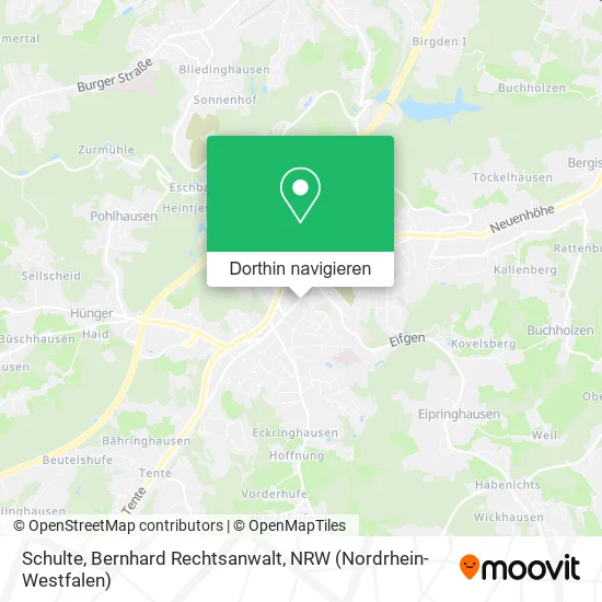 Schulte, Bernhard Rechtsanwalt Karte