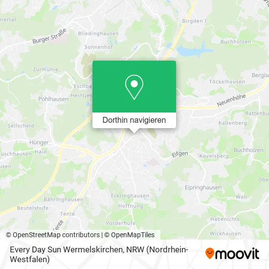 Every Day Sun Wermelskirchen Karte