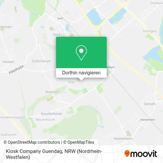 Kiosk Company Guendag Karte