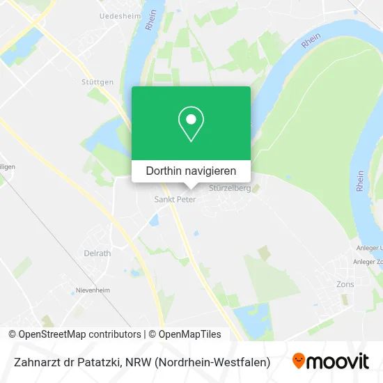 Zahnarzt dr Patatzki Karte