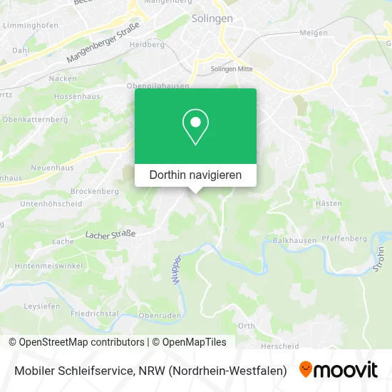 Mobiler Schleifservice Karte