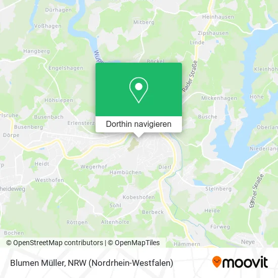 Blumen Müller Karte