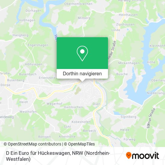 D Ein Euro für Hückeswagen Karte