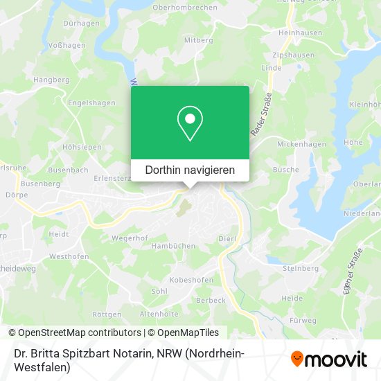 Dr. Britta Spitzbart Notarin Karte
