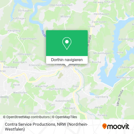 Contra Service Productions Karte