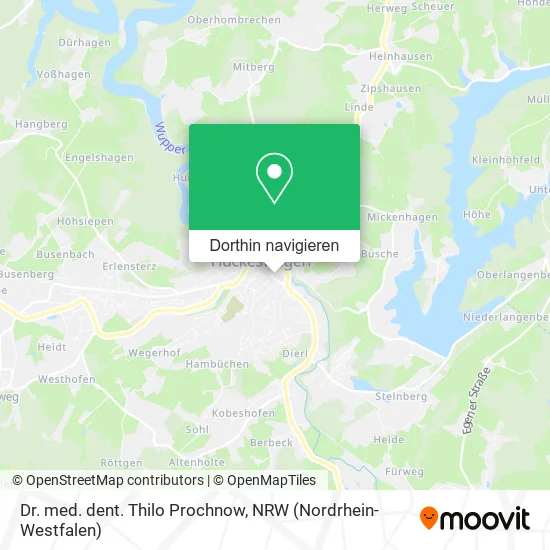 Dr. med. dent. Thilo Prochnow Karte