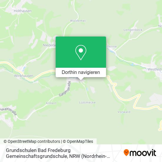Grundschulen Bad Fredeburg Gemeinschaftsgrundschule Karte