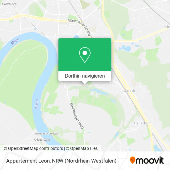 Appartement Leon Karte