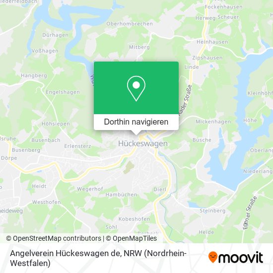 Angelverein Hückeswagen de Karte