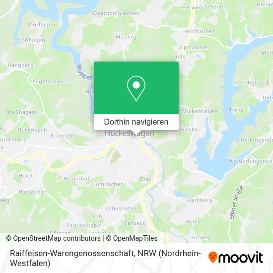 Raiffeisen-Warengenossenschaft Karte