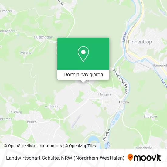 Landwirtschaft Schulte Karte