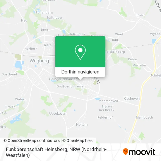 Funkbereitschaft Heinsberg Karte