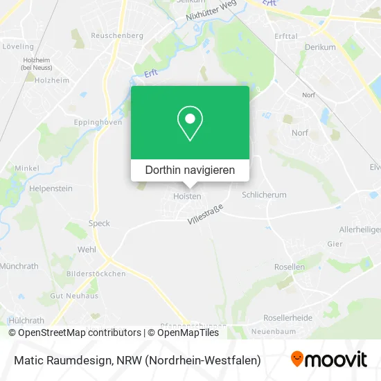 Matic Raumdesign Karte