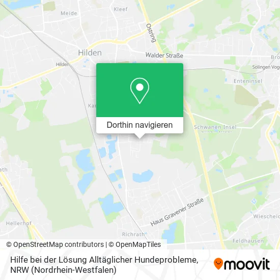 Hilfe bei der Lösung Alltäglicher Hundeprobleme Karte