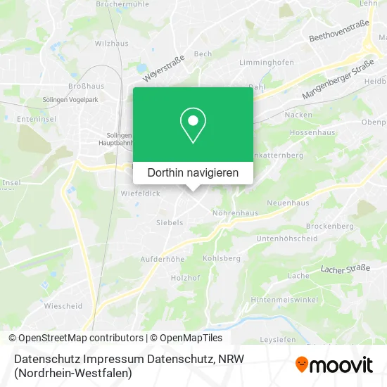 Datenschutz Impressum Datenschutz Karte