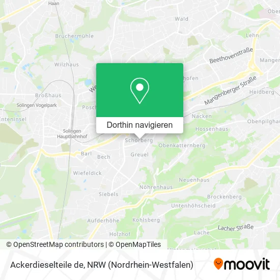 Ackerdieselteile de Karte