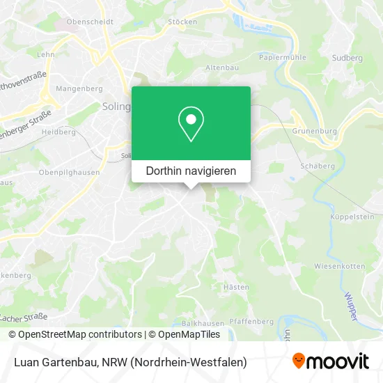 Luan Gartenbau Karte