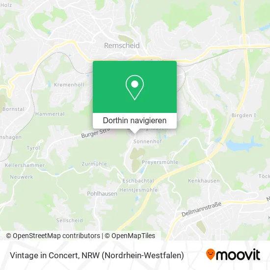 Vintage in Concert Karte