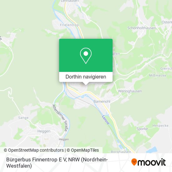 Bürgerbus Finnentrop E V Karte