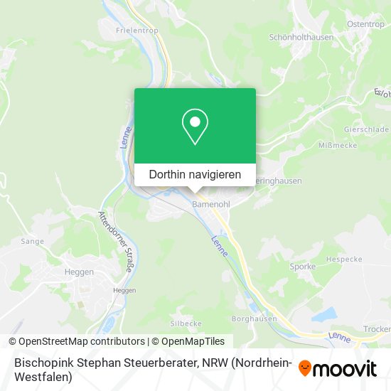Bischopink Stephan Steuerberater Karte