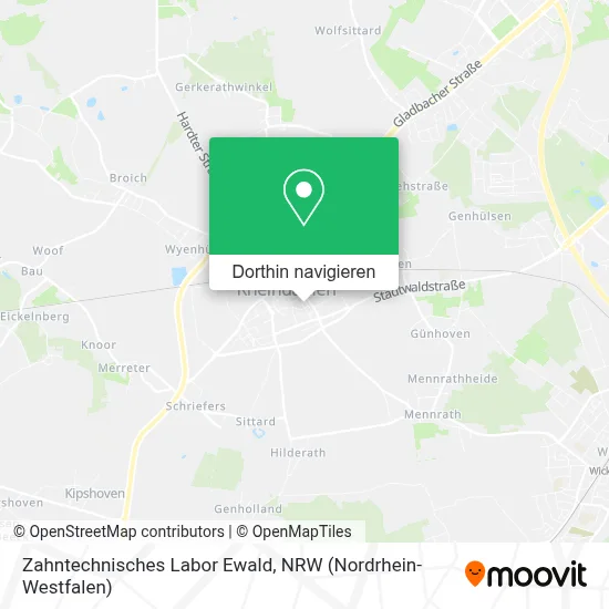 Zahntechnisches Labor Ewald Karte