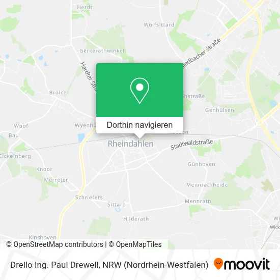 Drello Ing. Paul Drewell Karte