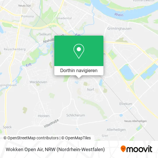 Wokken Open Air Karte