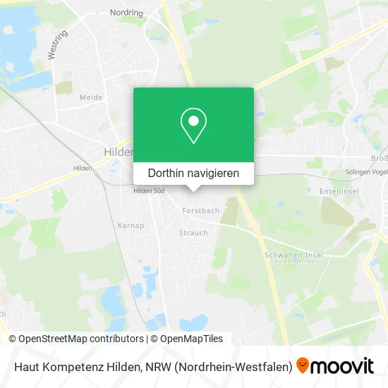 Haut Kompetenz Hilden Karte