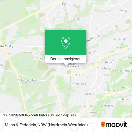 Mann & Federlein Karte