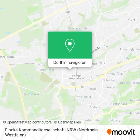 Flocke Kommanditgesellschaft Karte