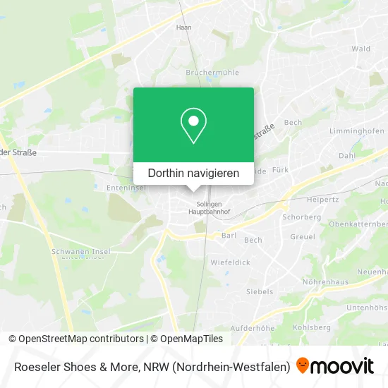 Roeseler Shoes & More Karte