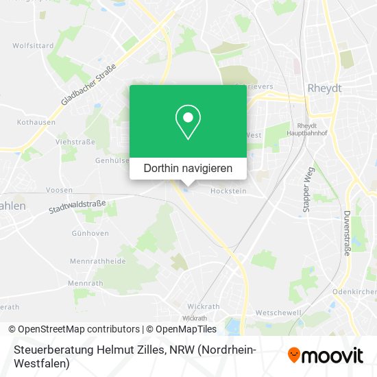 Steuerberatung Helmut Zilles Karte