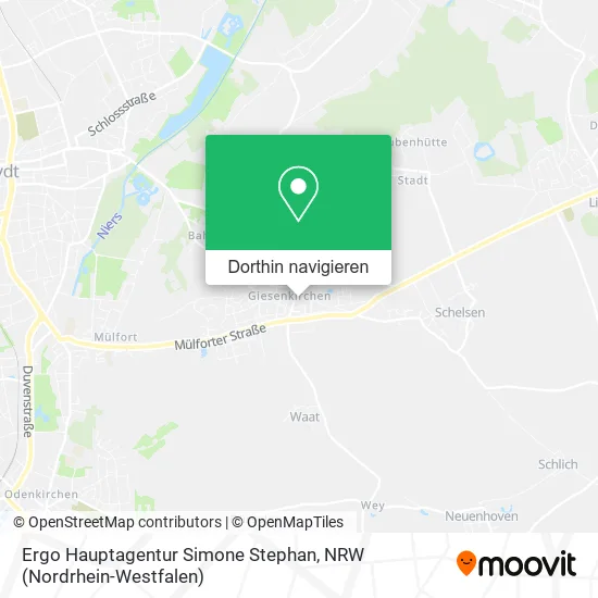 Ergo Hauptagentur Simone Stephan Karte