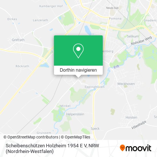 Scheibenschützen Holzheim 1954 E V Karte