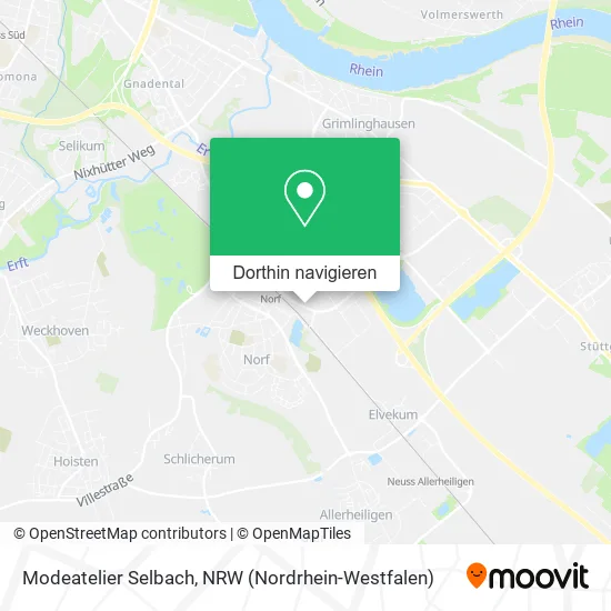 Modeatelier Selbach Karte