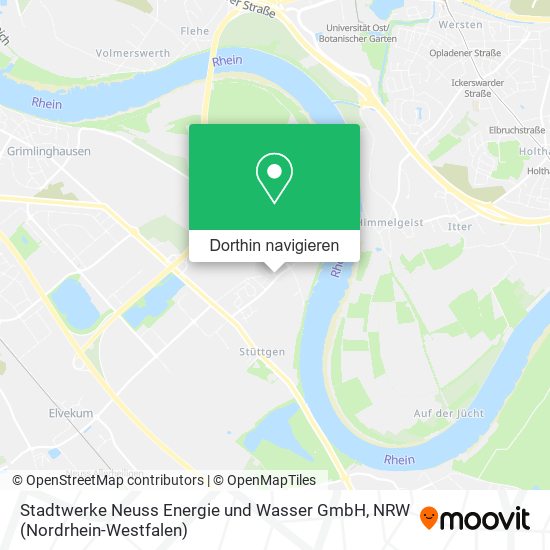 Stadtwerke Neuss Energie und Wasser GmbH Karte