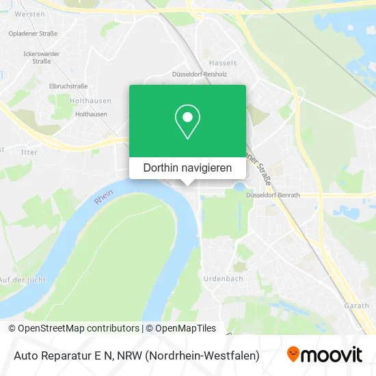 Auto Reparatur E N Karte