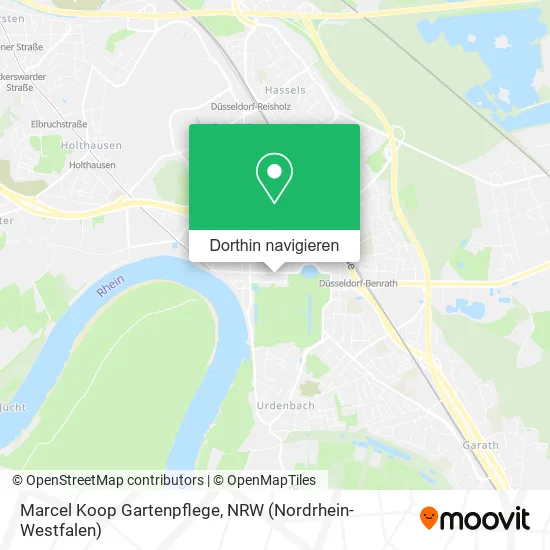 Marcel Koop Gartenpflege Karte