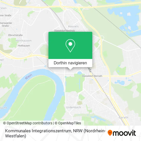 Kommunales Integrationszentrum Karte