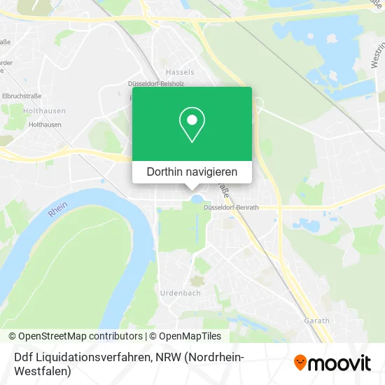 Ddf Liquidationsverfahren Karte